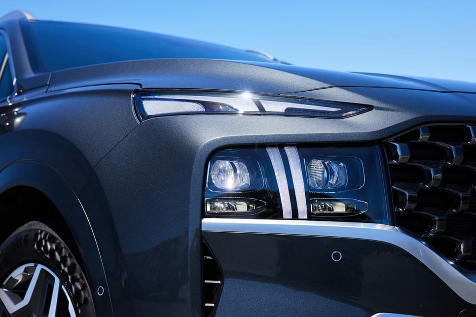 Coming standard on the Elite Hybrid are LED headlights and tail-lights.