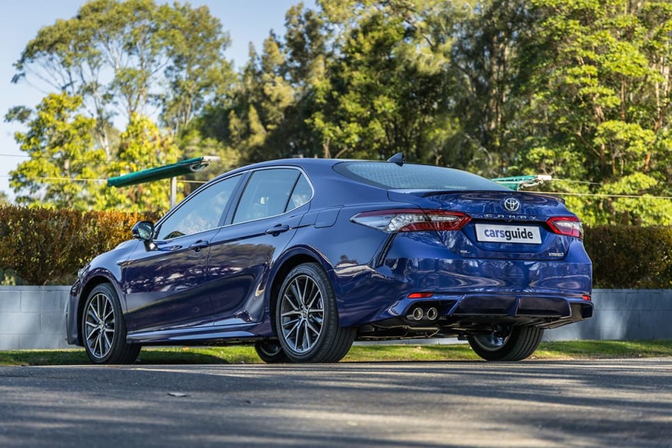 The Camry is easily recognisable on the road. (image: Brett Sullivan)