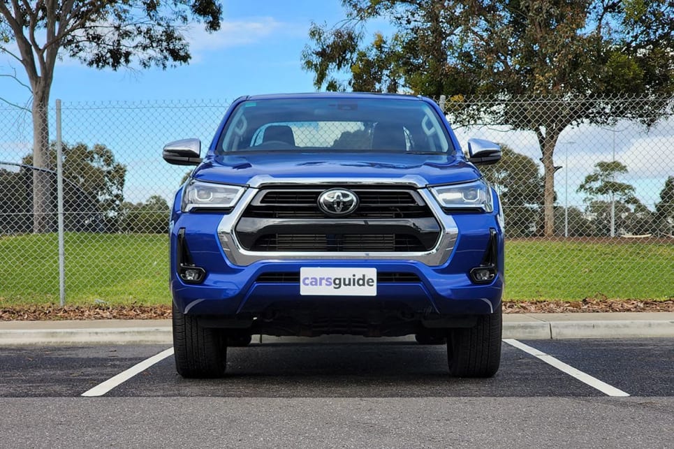 Toyota uses words like “meaner” to describe the front end. (image: Tung Nguyen)