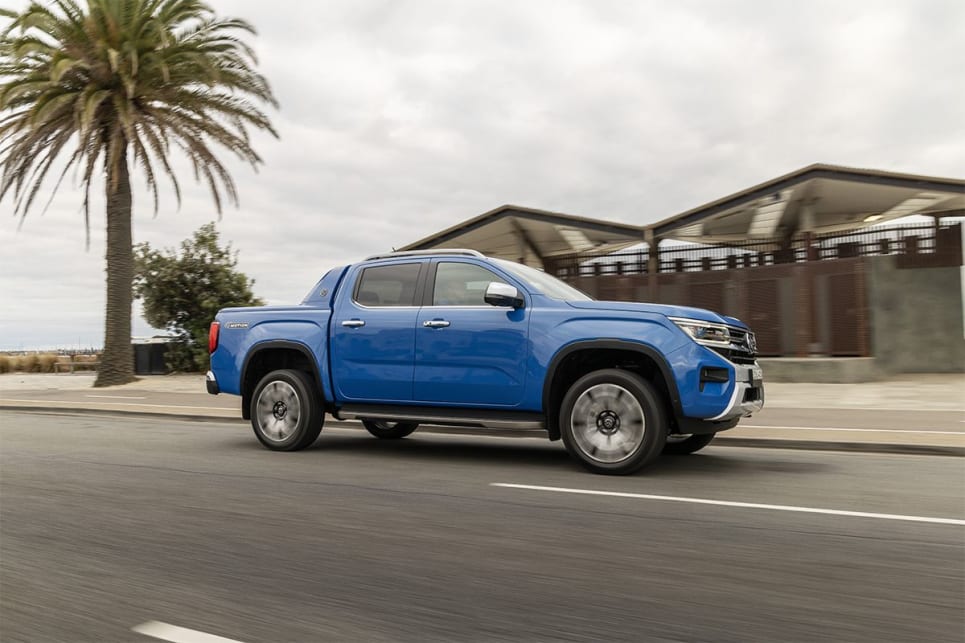 The 2.3L petrol Amarok is a tad disappointing. (Adventura variant pictured)