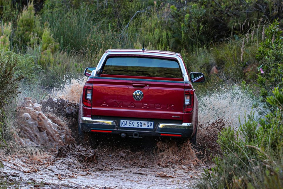 The new Amarok can handle deeper water too, with a wading depth of 800mm.