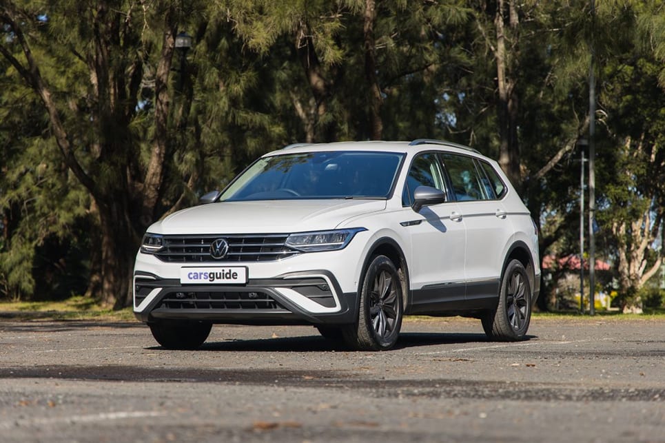 The Allspace looks likes a standard Tiguan, albeit stretched. (image credit: Glen Sullivan)