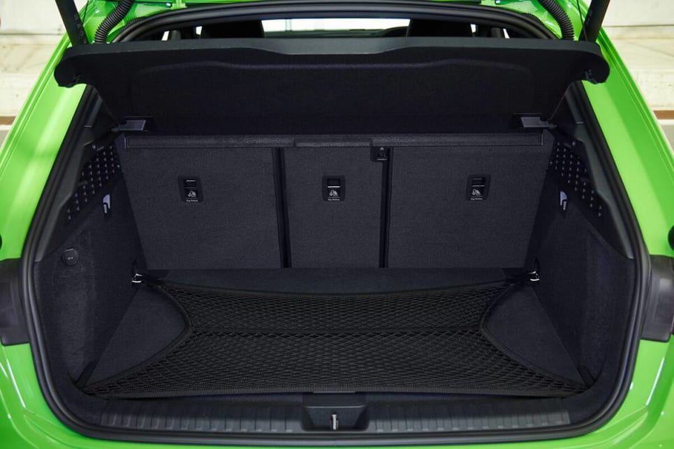 Cargo capacity is smaller in the Sportback, only being able to carry 282 litres. (Sportback variant pictured)