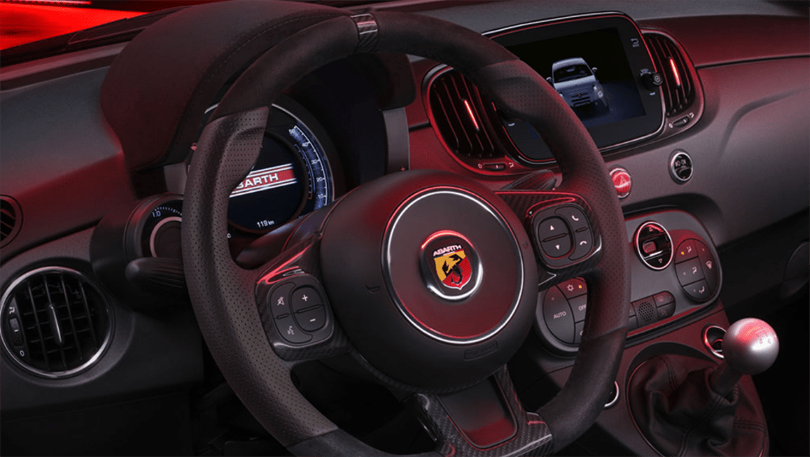 Turin-tuned! 2024 Abarth 695 hot hatch pricing rises with small changes for  the updated Mini Cooper JCW-rivalling model - Car News