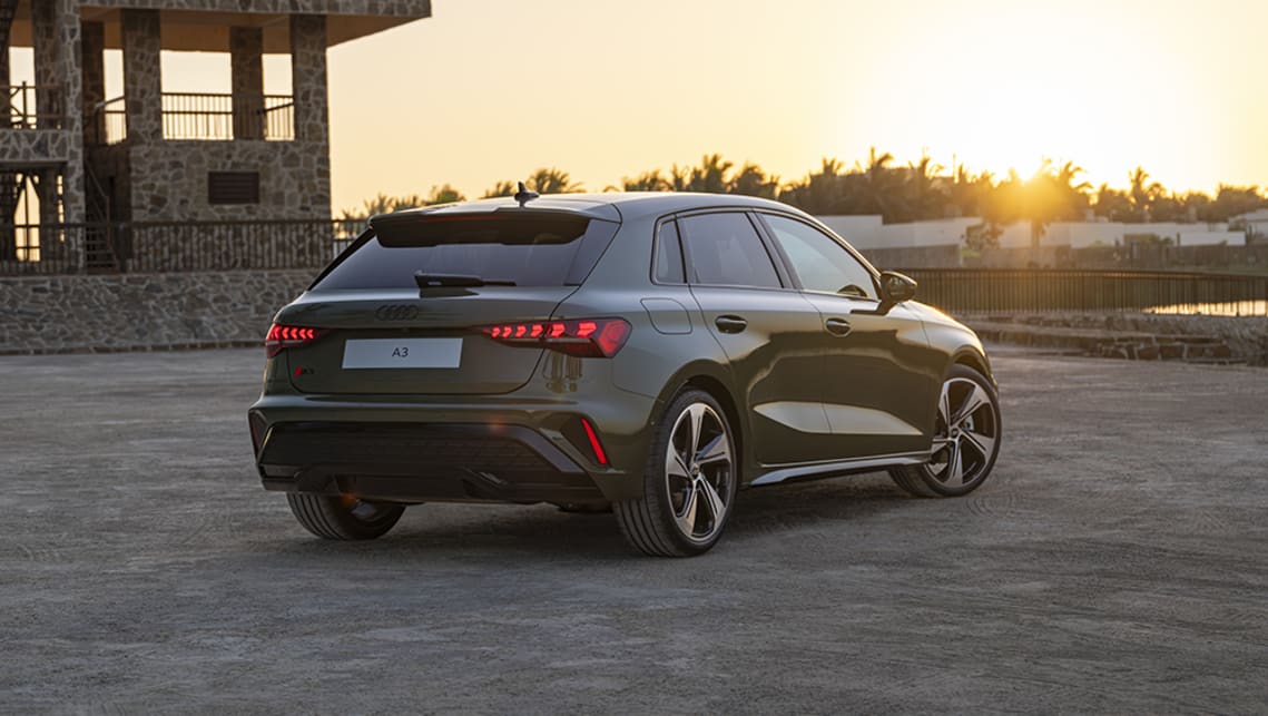 For the A3 Sportback, a new design for the grill, plus new intakes, bumpers, and finishes for the trim are available.