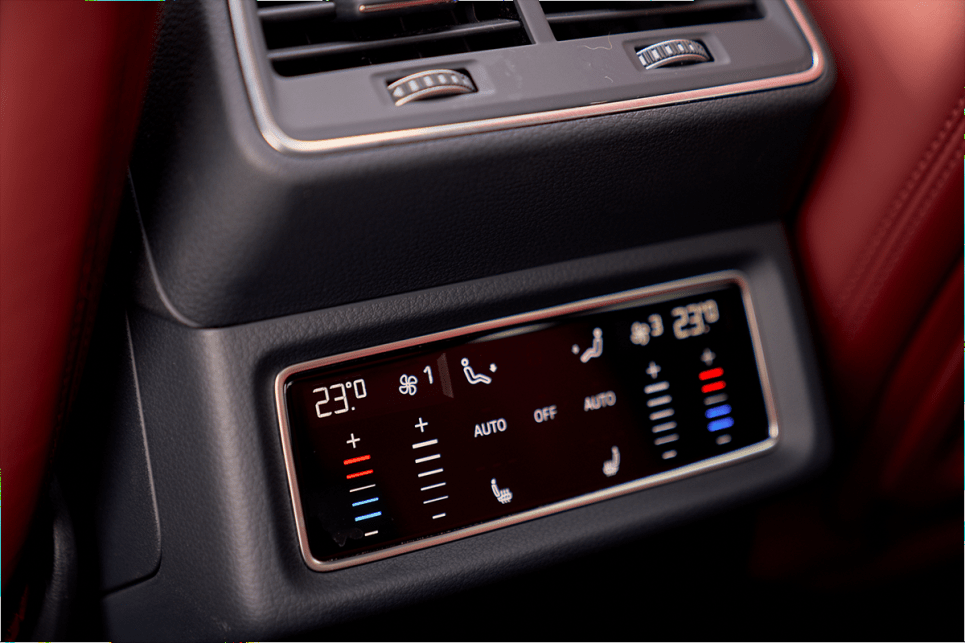 SQ8 e-tron Sportback interior pictured