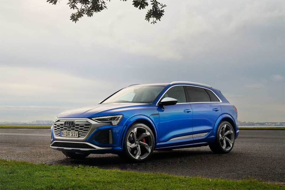 The SQ8 e-tron SUV variant is $173,600