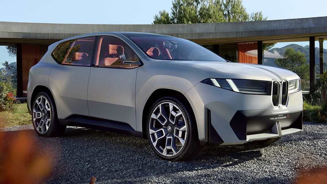 The Vision Neue Klasse X is similar in theme but carries a different design to the sedan concept from last year.