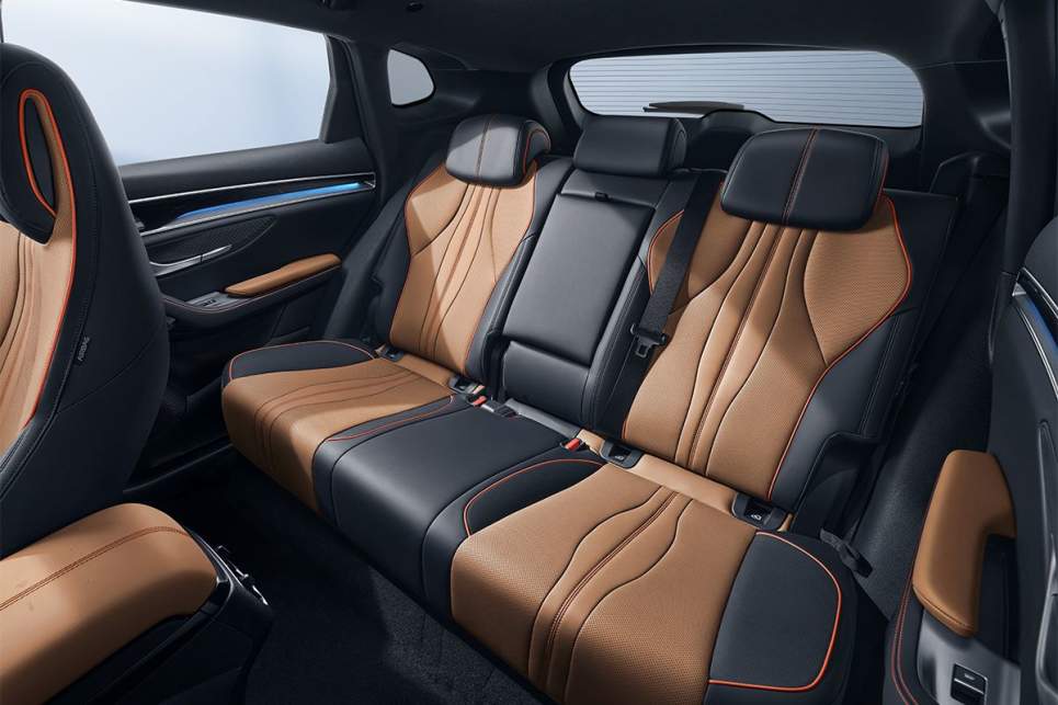 Rear seats pictured.