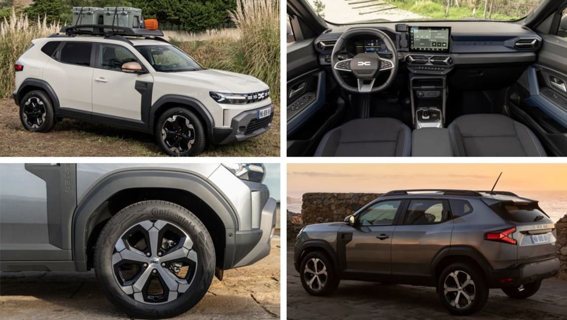 Tough and cheap? New 2024 Dacia Duster small SUV revealed with off