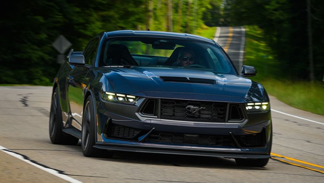 The new Mustang is due to arrive in Australia in the first quarter of 2024.