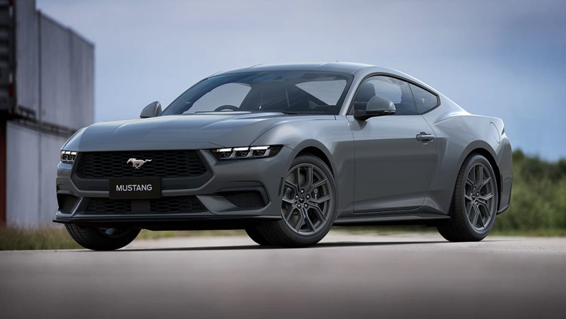 The four-cylinder EcoBoost Fastback wears a price tag of $64,900, before on-road costs.