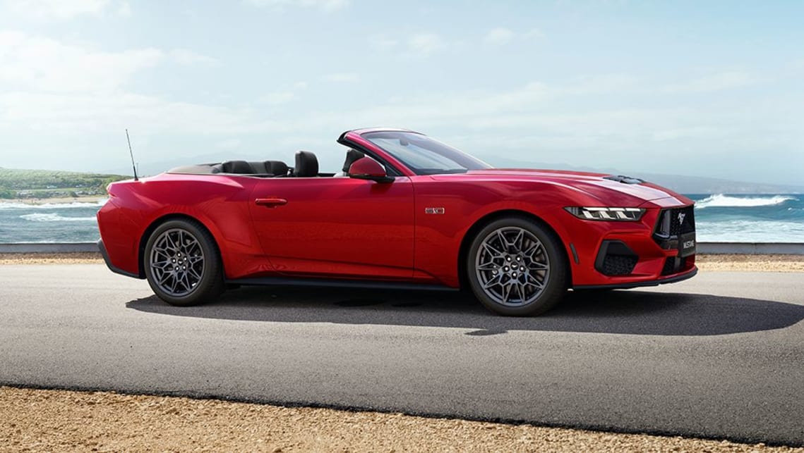 The 5.0L GT Convertible wears a price tag of $86,752.