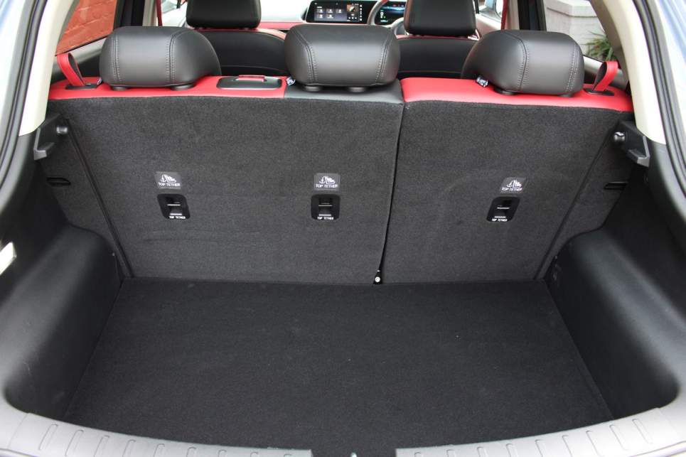 228-litre boot space pictured (Image: Chris Thompson)