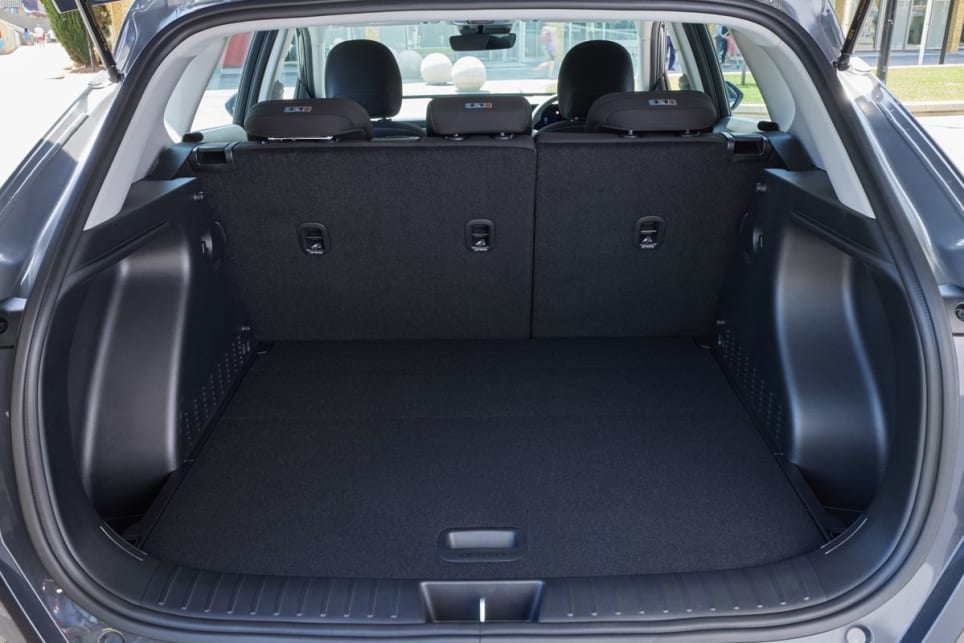 With all seats in use, the Kona Electric has 407L of boot capacity. 