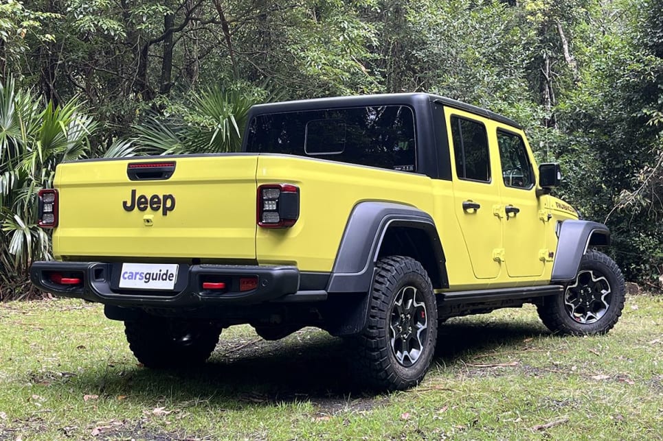 The Jeep Gladiator appears built for purpose if your purpose is to head bush and have fun. (image: Marcus Craft)
