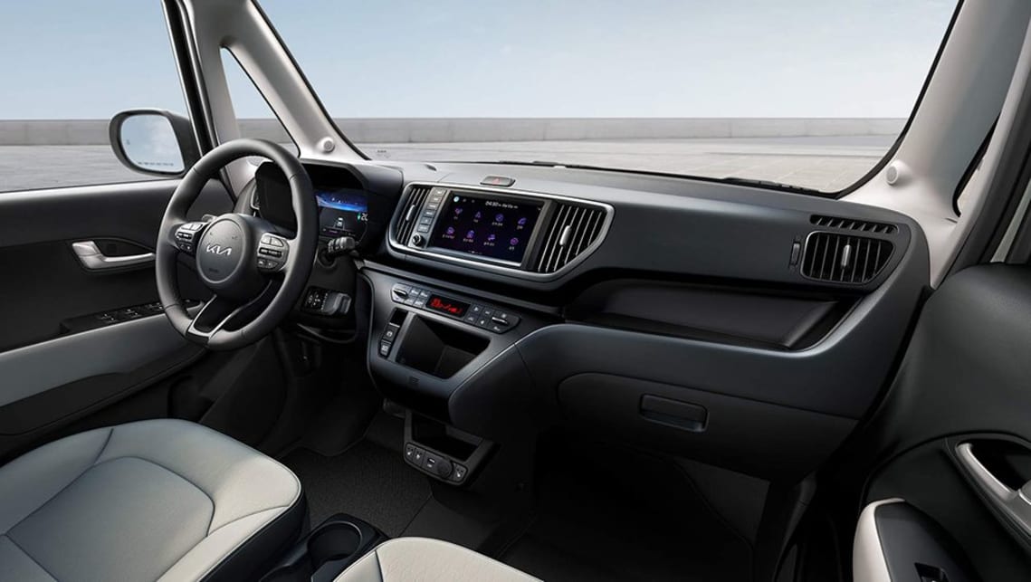 Upfront of the Ray EV is an 8.0-inch multimedia touchscreen with Apple CarPlay and Android Auto connectivity.