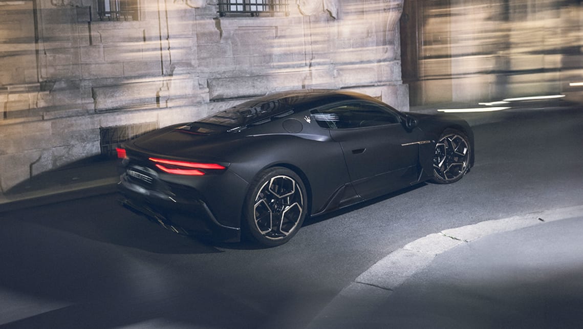 Maserati says the MC20 Notte Edition is available now, although no details on pricing or Aussie availability have been revealed at this stage.
