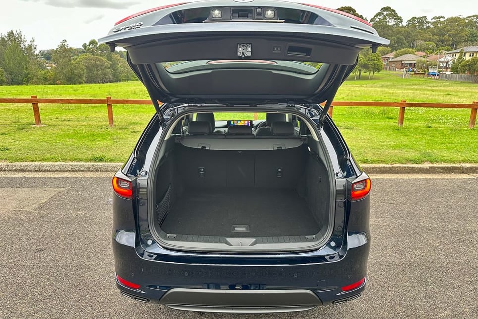 The boot’s 447 litres of cargo capacity. (Image: Richard Berry)