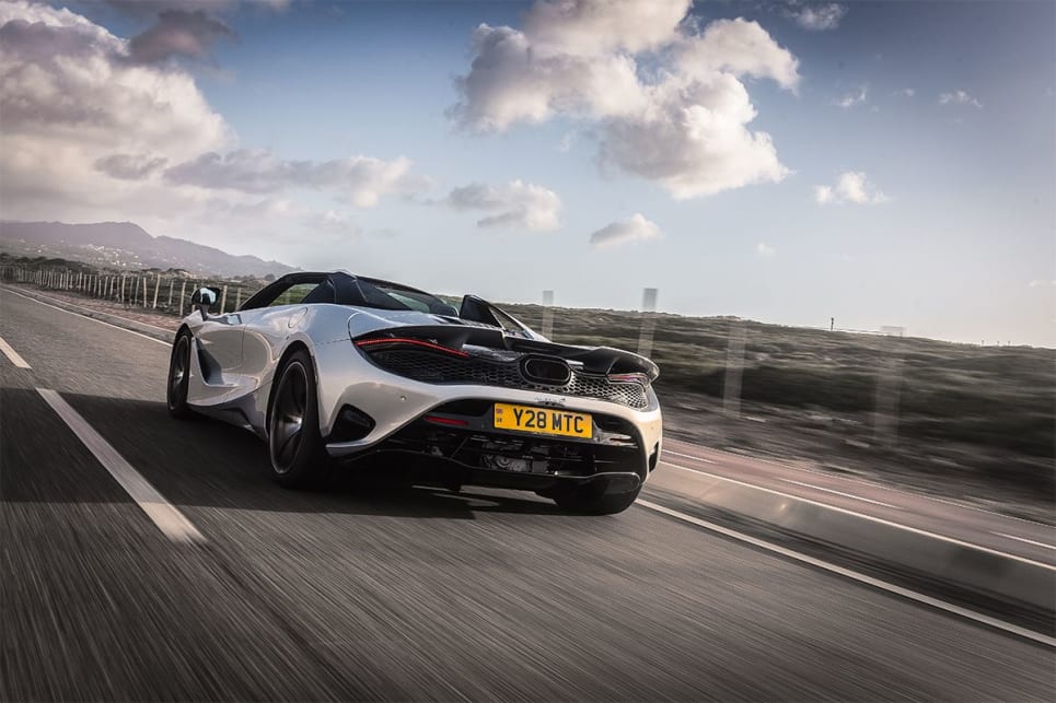 2024 McLaren 750S I Driving I Ice Silver