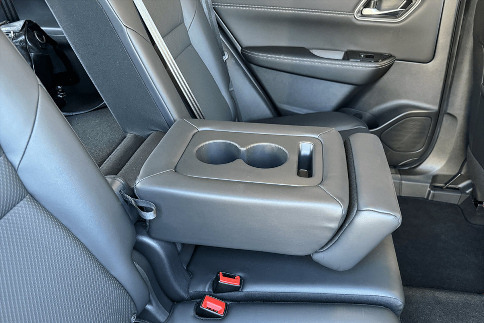 X-Trail N-Trek middle row seats pictured (Image: James Cleary)