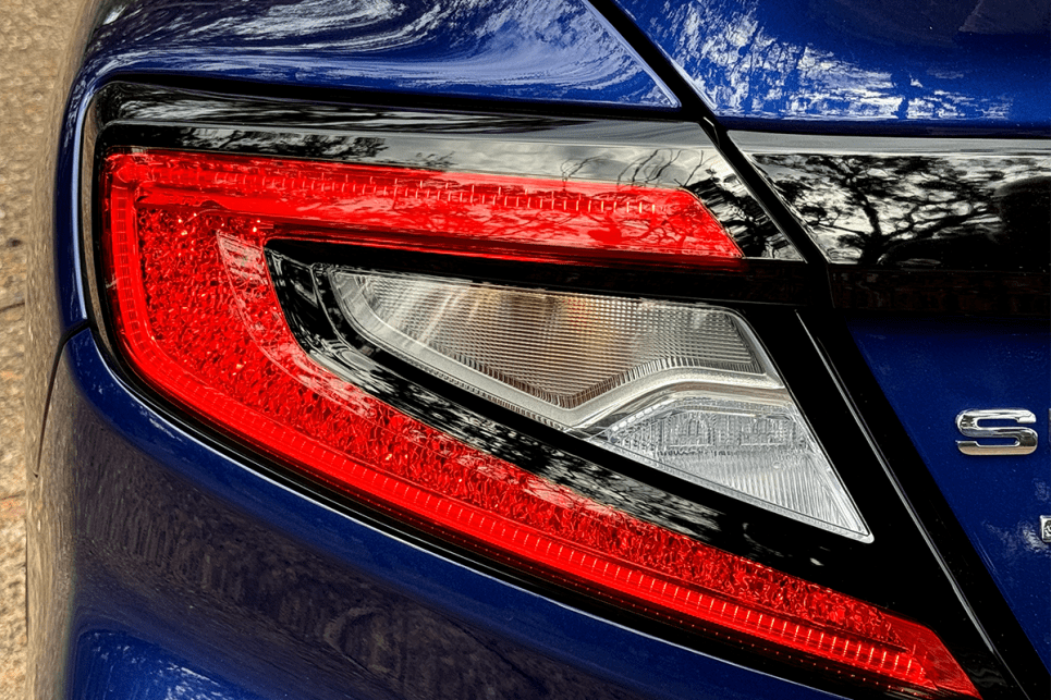 WRX RS features pictured (Image: James Cleary)