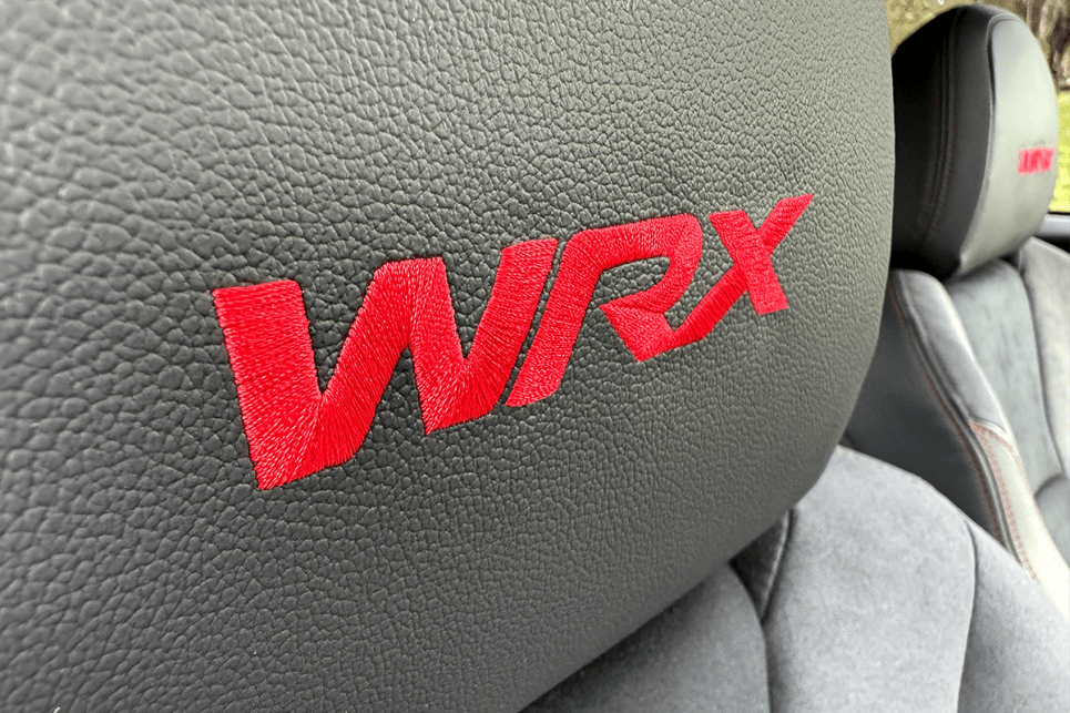 WRX RS features pictured (Image: James Cleary)