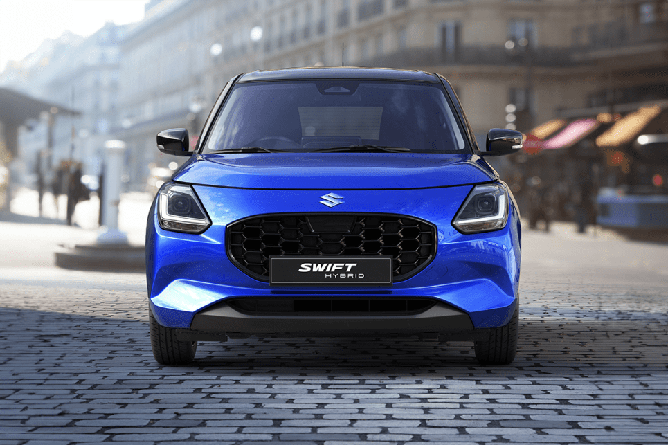 The new Swift has a more aerodynamic body