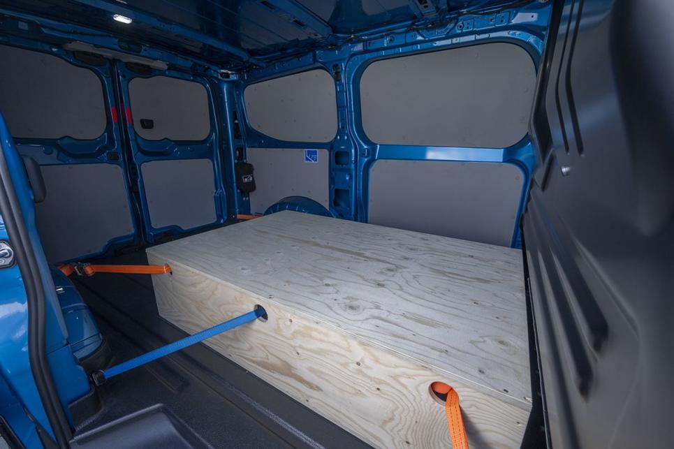 the cargo area will likely include Ford’s 'Load Area Protection Kit'.
