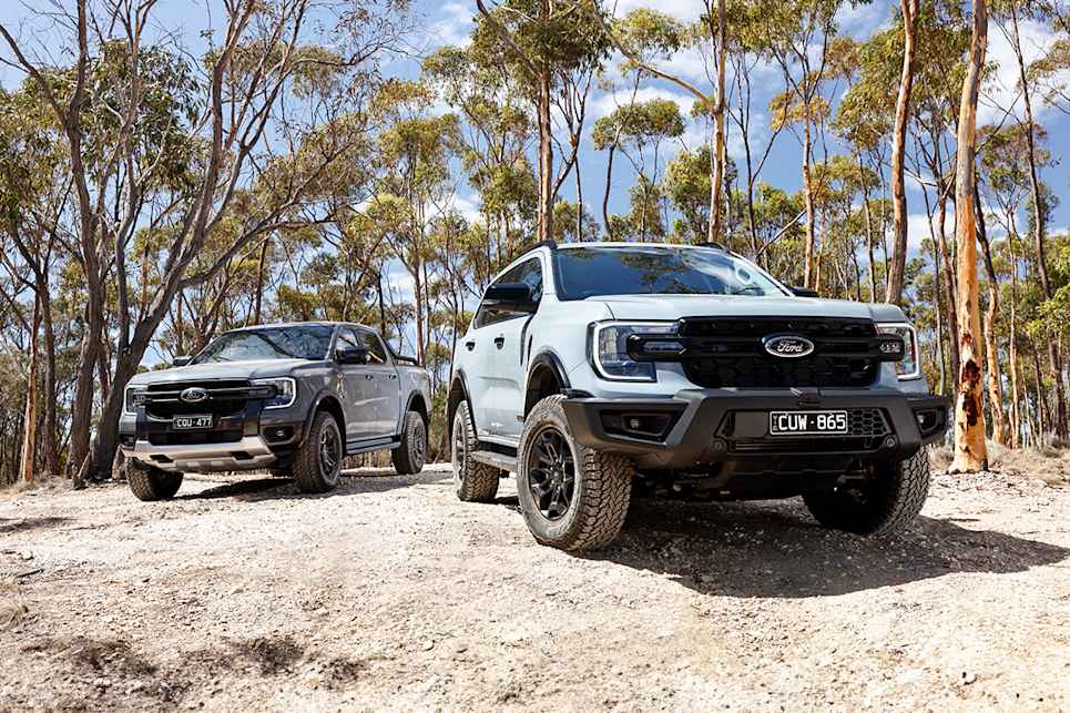 2025 Ford Ranger Tremor and Ford Everest Tremor