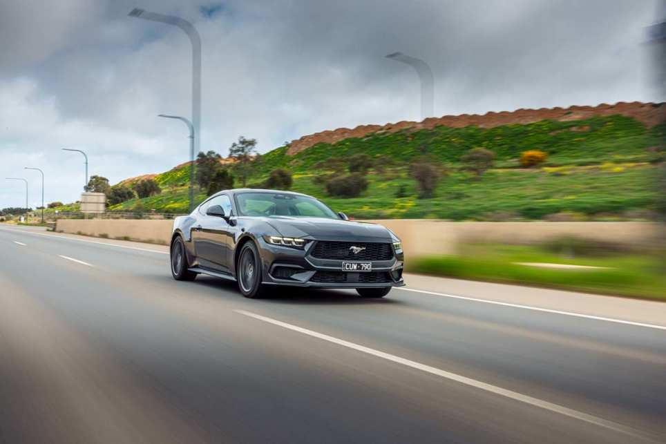 2025 Ford Mustang Fastback Ecoboost I Driving