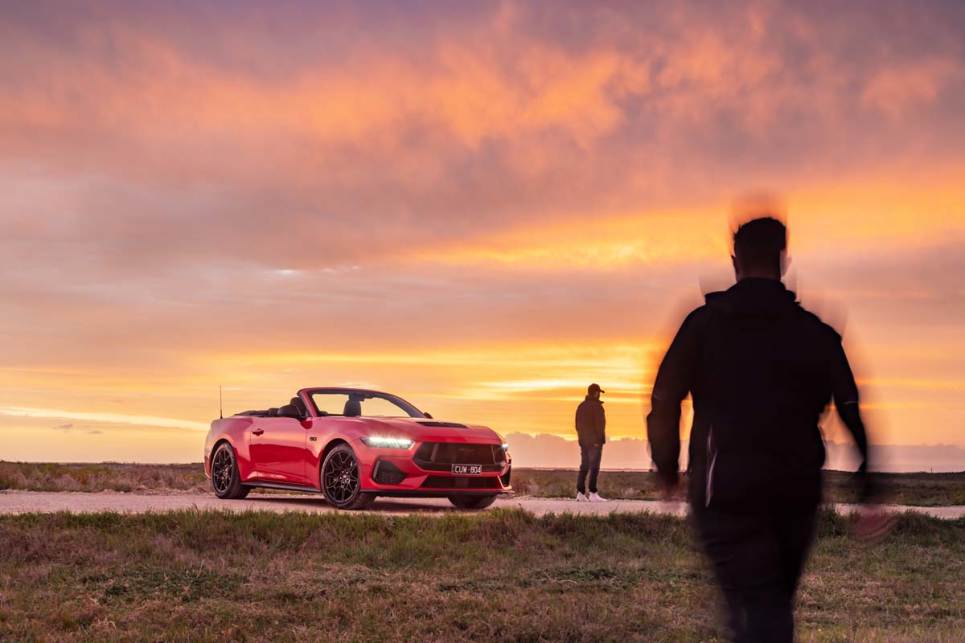 2025 Ford Mustang GT Convertible I Driving