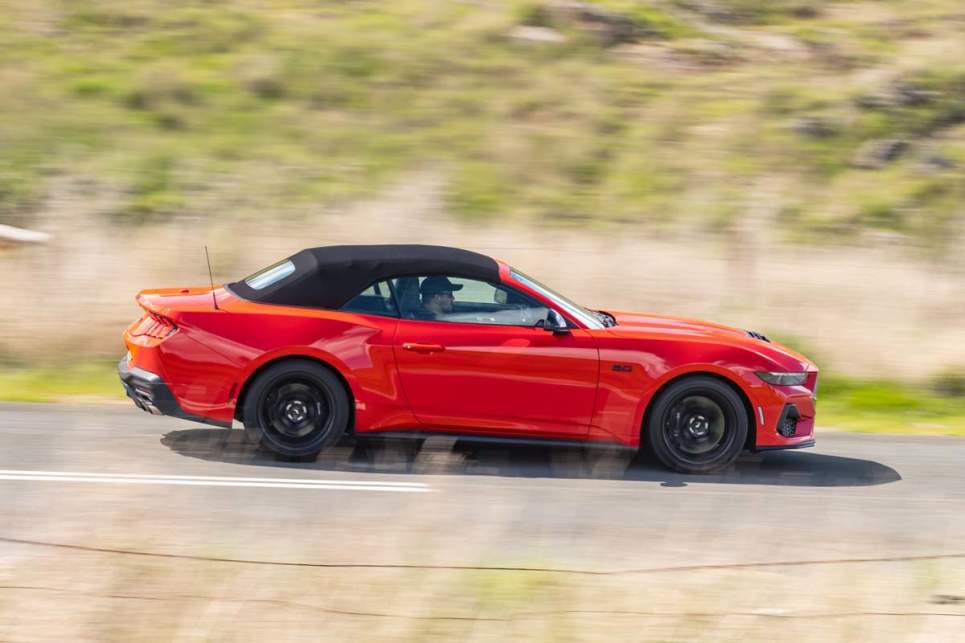 2025 Ford Mustang GT Convertible I Driving