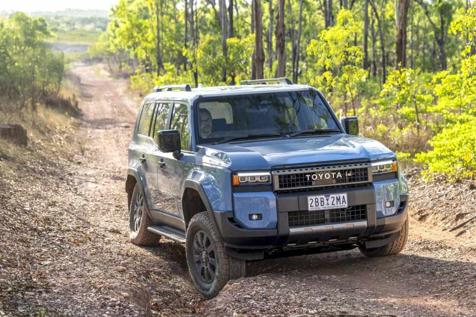 2025 Toyota LandCruiser Prado Altitude I Driving