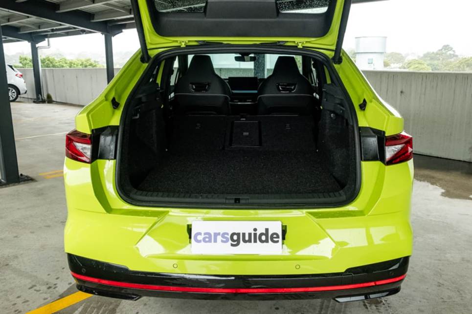 2025 Skoda Enyaq RS (image: John Law)