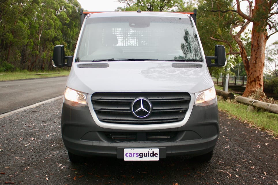The new-gen Sprinter has seen improvements, with slimline headlights and a less nosy look to it.