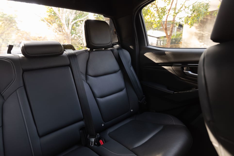 Both cars have plenty of room in the back seat (pictured: D-Max, image: Dean McCartney).
