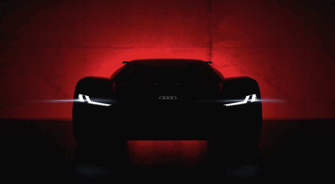 Audi Pb 18 E Tron All Electric Supercar Concept Teased Car News Carsguide