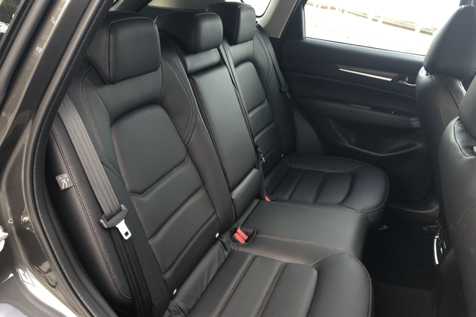 Rear seat space is good if not luxurious.