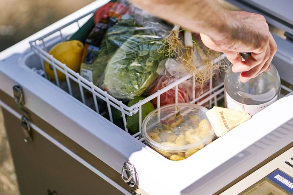 The size of your portable fridge freezer and its internal configuration should suit your lifestyle (image: Bushman Fridges).