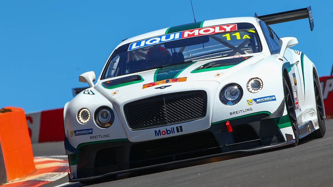 Bentley Continental GT3 at the 2015 Bathurst 12 Hour.