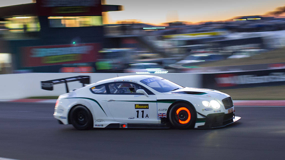 Bentley Continental GT3 at the 2015 Bathurst 12 Hour.
