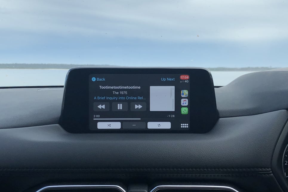 The 7.0-inch touchscreen also features digital radio and Android Auto and Apple CarPlay. 