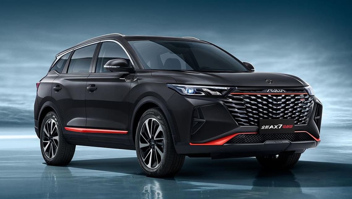 The Aeolus AX7 is a large sized SUV.