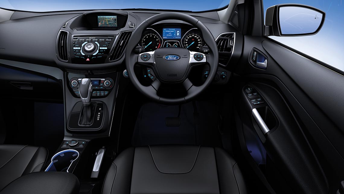 2015 TF MkII Ford Kuga Titanium interior.