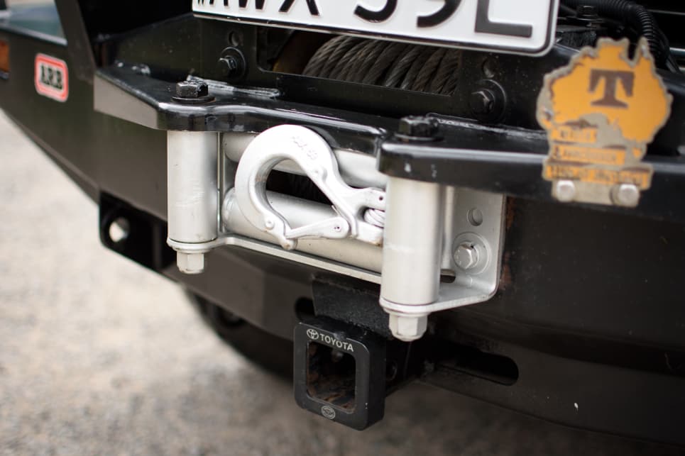 Winch kits are also a common off-road addition. (image credit: Tom White)