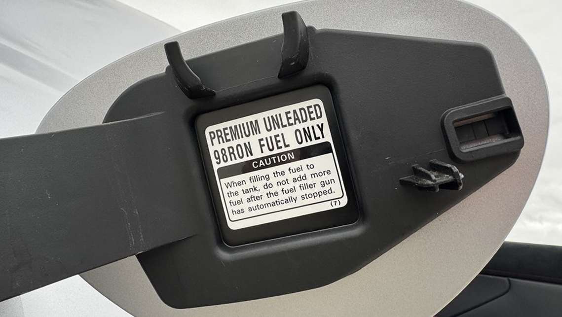 Fuel flap (Image: Byron Mathioudakis)
