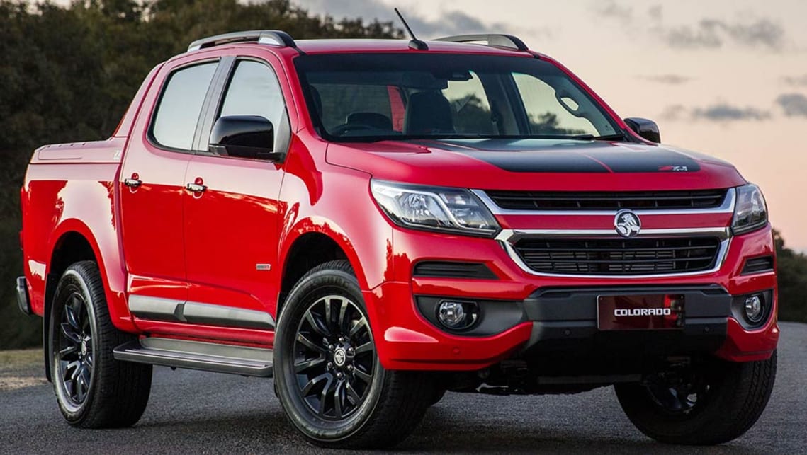 Holden Colorado has the tough look many buyers want.
