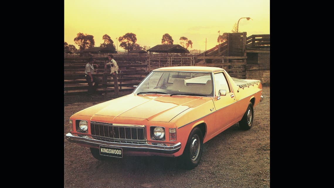 The HX Holden brought little visual change.