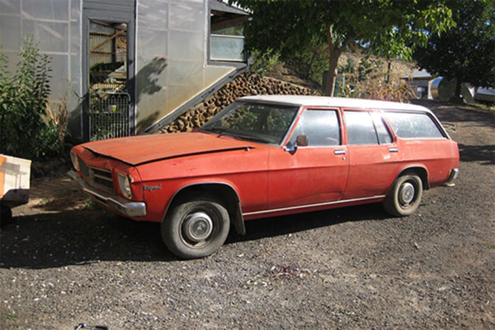 The Kingswood before being turned into a piece of art. (image credit: Survivor Car Australia)